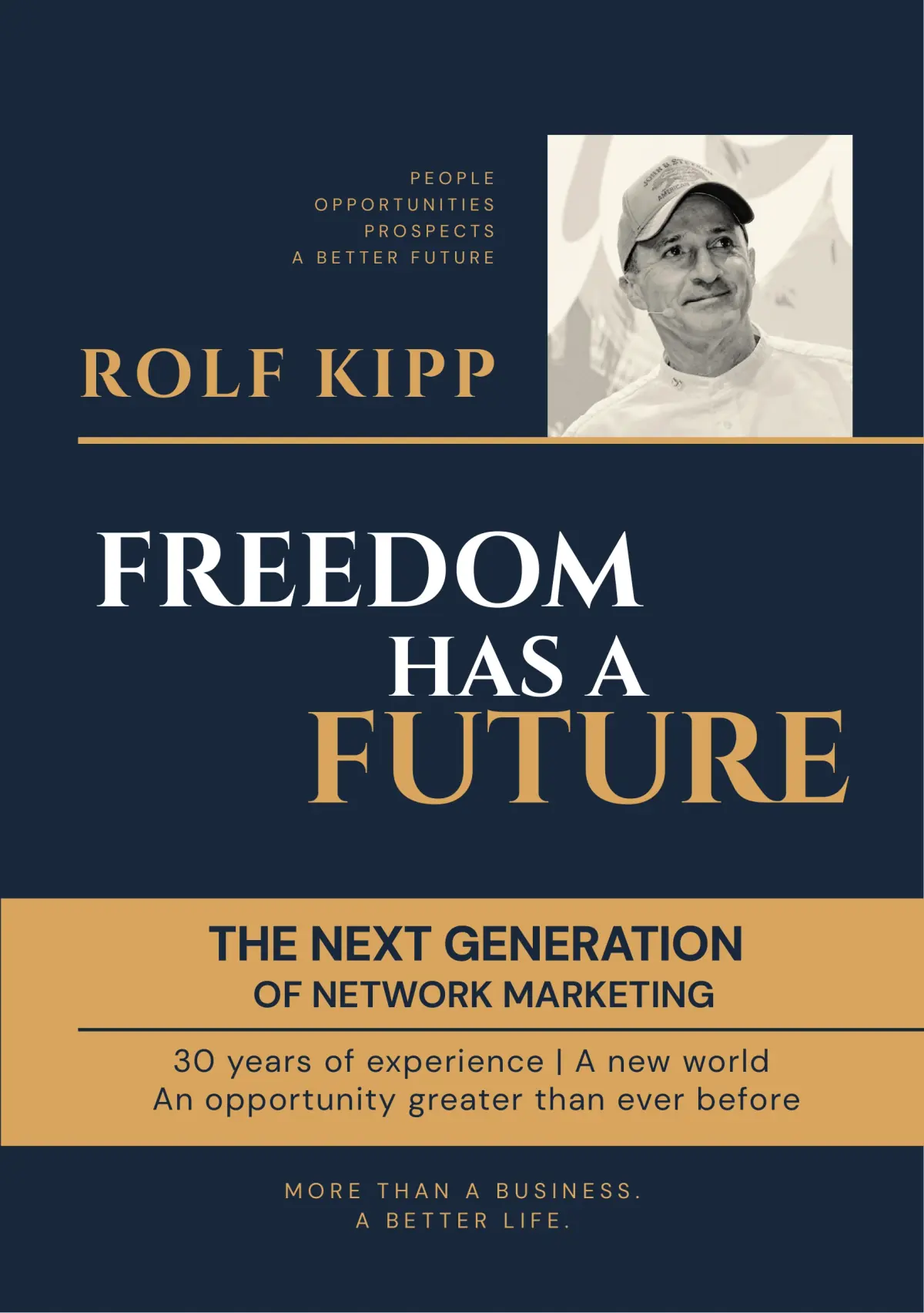 Book cover: Freedom Has a Future by Rolf Kipp